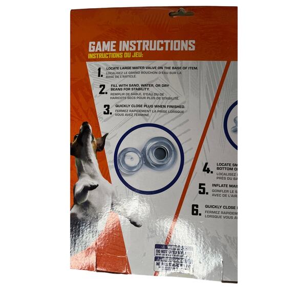 NERF Dog inflatable Target game Interactive Game - Picture 2 of 4